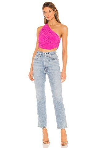 Norma Kamali X REVOLVE Diana Top in Orchid Pink from Revolve.com | Revolve Clothing (Global)
