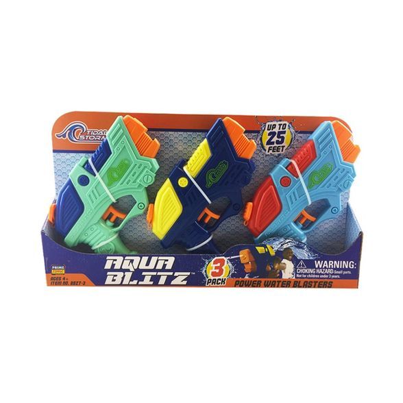 Tidal Storm Aqua Blitz Water Blasters 3pk | Target