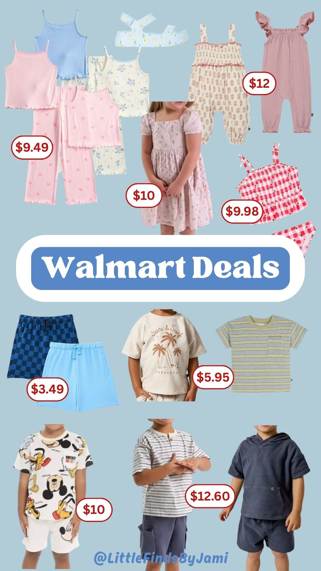Deals for toddlers Walmart deal days. Sale. Mom finds. Girls and boys. Sets. Shorts. Dress. Cute trendy kids.

#LTKKids #LTKmomlife #LTKSaleAlert