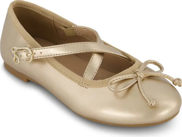 SAM & LIBBY Kids' Candice Crossover Flat | Nordstromrack | Nordstrom Rack