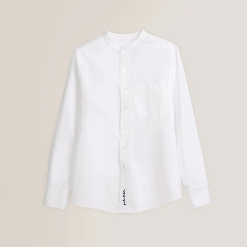The Parker Thatch Button Down Shirt - White | Parker Thatch