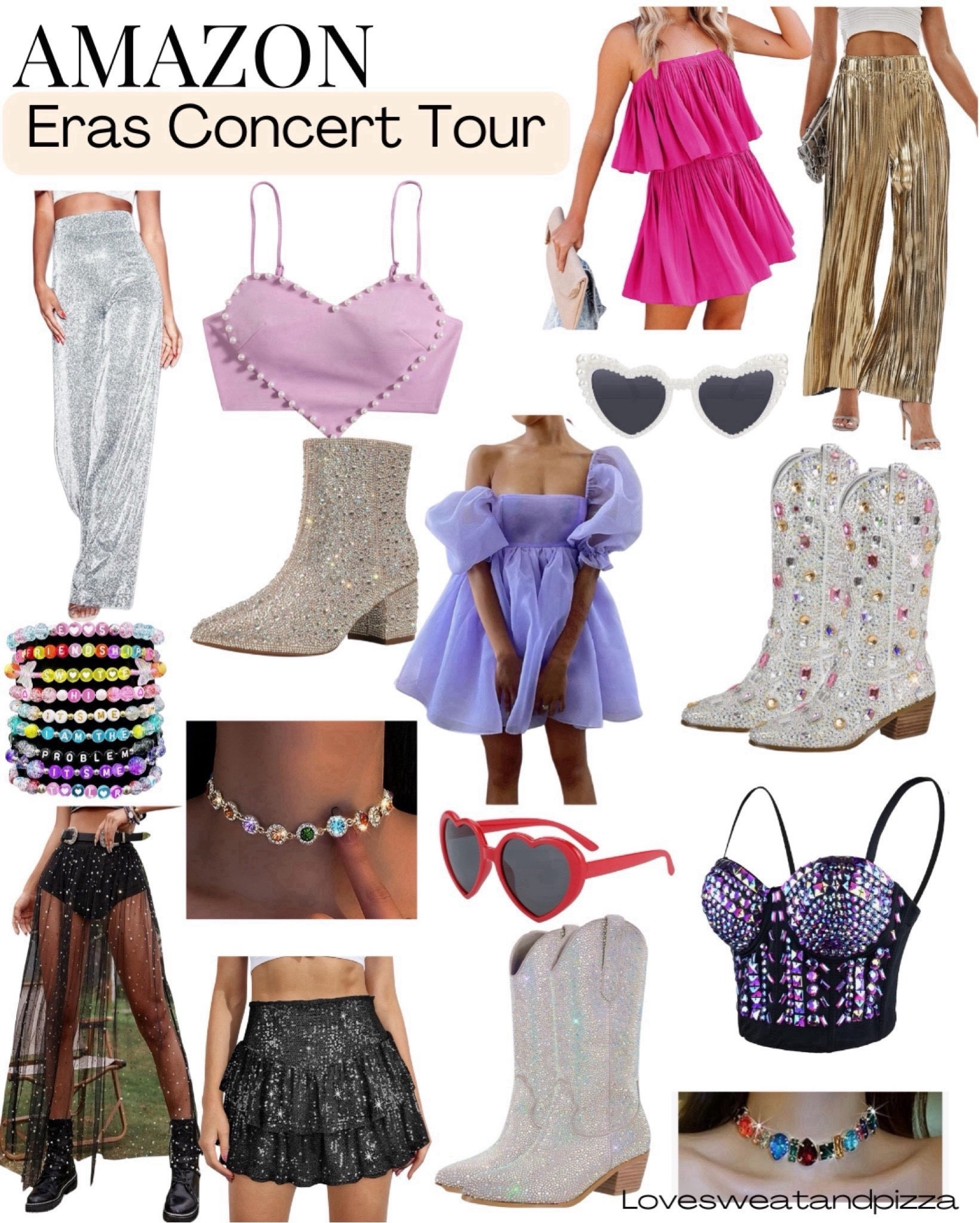 Eras tour style. Eras tour outfits. Eras tour sparkle style. Taylor Swift concert outfit from Amazon. Sparkle cowboy boots. Sparkle skirt. Glitter style. Lavender 

#LTKParties #LTKStyleTip #LTKFindsUnder50