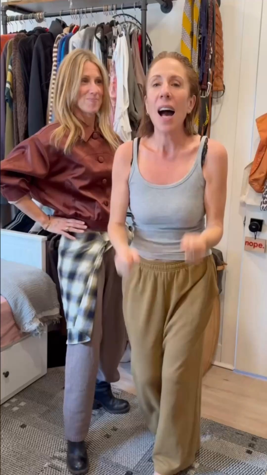 I don’t want to get out of my comfies... so we didn’t!

Sweats styled three ways so you don’t have to choose between comfort and feeling like yourself. Add the right accessories, layer with intention, and find pieces with a little structure... that’s the trick!

#LTKOver40 #LTKootd #LTKgrwm