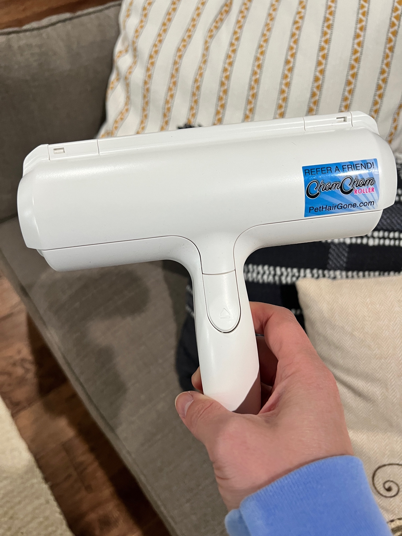 This reusable lint roller/pet hair remover is almost 40% off on Amazon. I use it weekly! 

#LTKHoliday #LTKsalealert #LTKGiftGuide