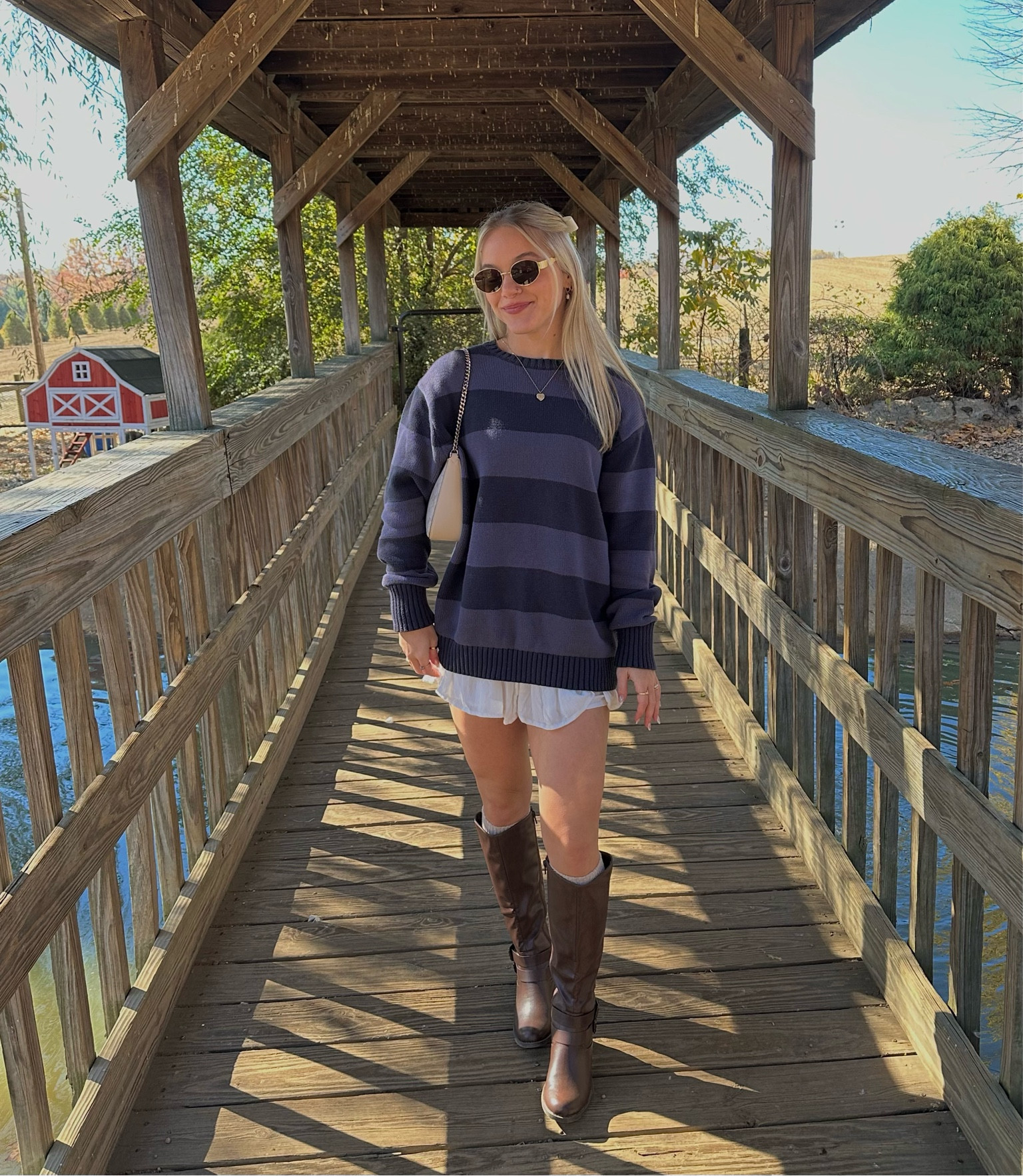 trendy fall outfit created with the PERFECT brown knee high boots 🍂

#LTKStyleTip #LTKFindsUnder50 #LTKSeasonal