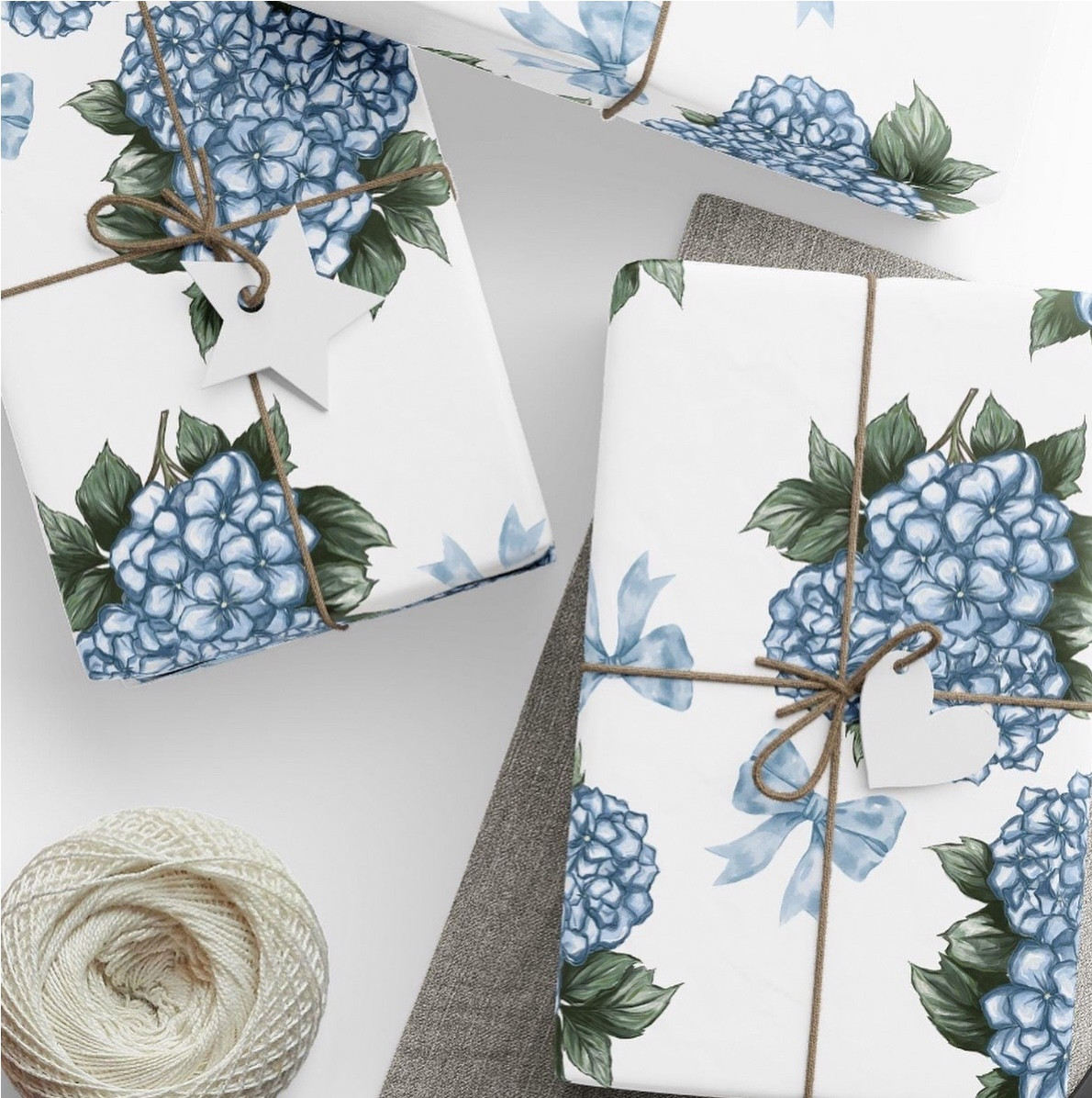 My blue hydrangea drawing is now in the form of wrapping paper.

💙 Available in three sizes: 30" × 36", 30" × 72" and 30" x 180"

💙 Matte or glossy finish - One side print

#bluebydrangea #hydrangeawrappingpaper #hydrangeadrawing #hydrangeaart 

#LTKHome #LTKGiftGuide #LTKHoliday