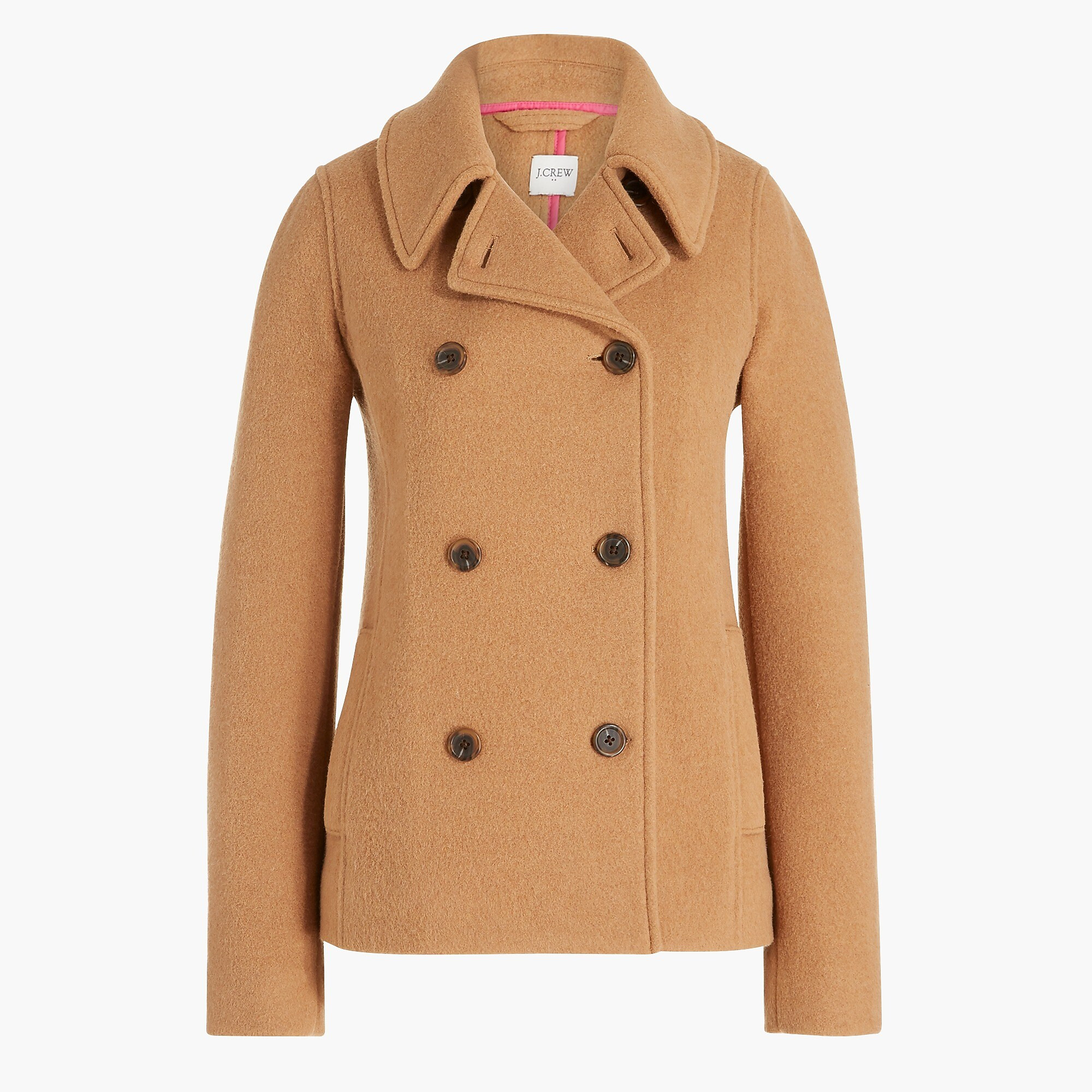 Boiled wool-blend peacoat | J.Crew Factory
