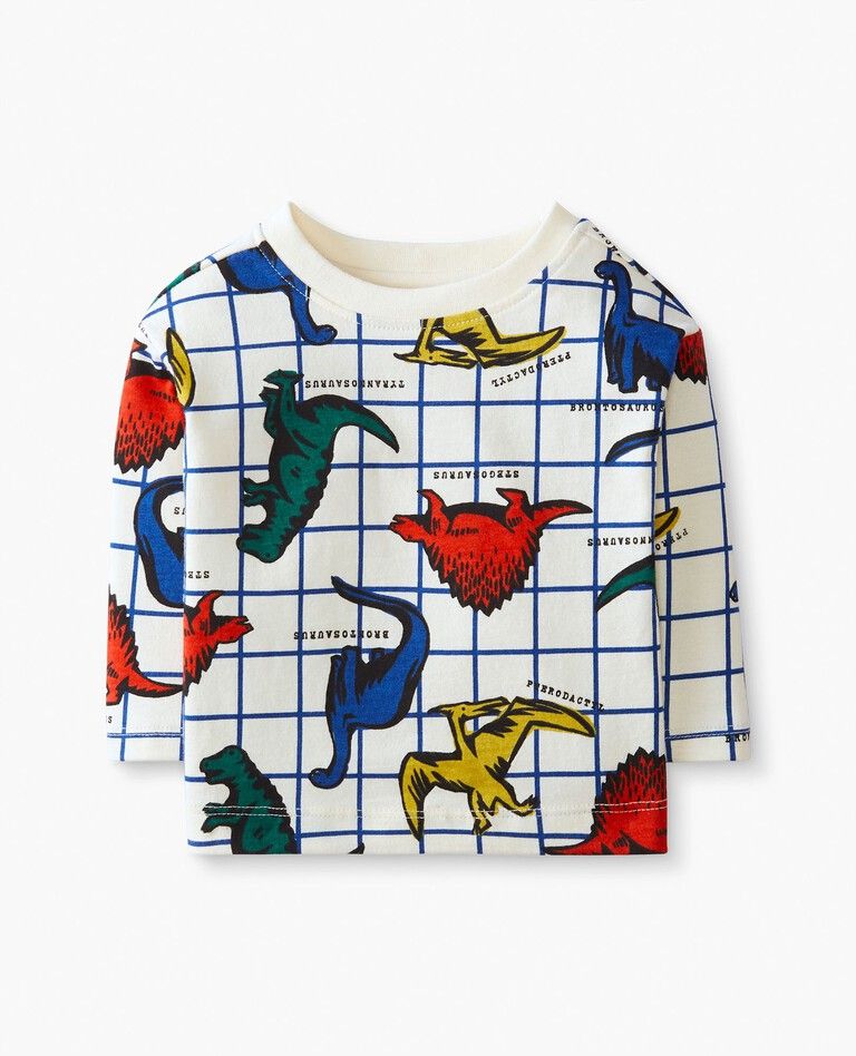 Baby Long Sleeve Print Tee | Hanna Andersson