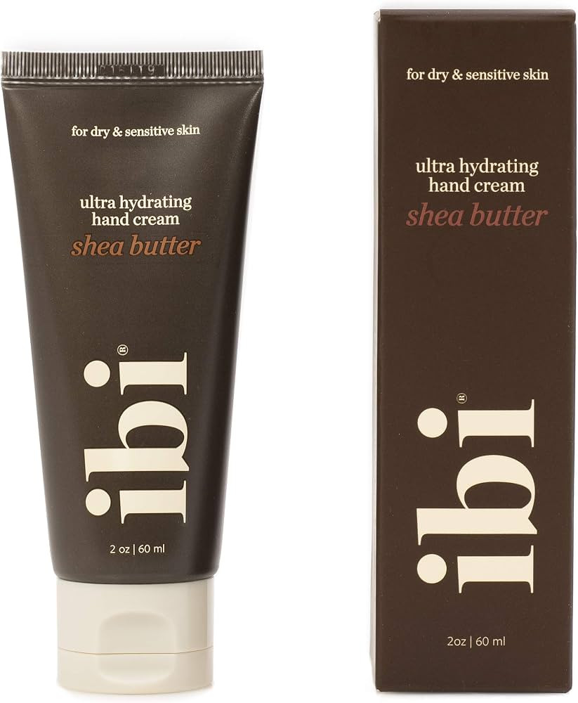IBI Ultra Hydrating Moisturizing Hand Cream For Dry & Senstive Skin, Shea Butter 2 Ounce Tube (60... | Amazon (US)