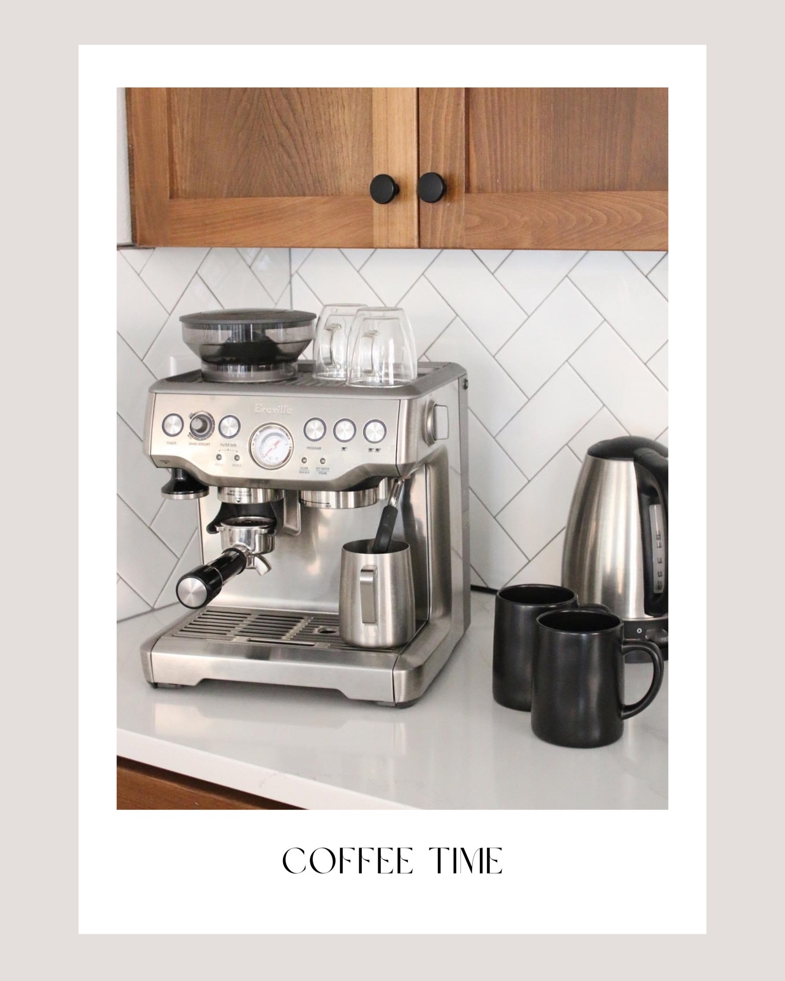 By far the best Mother’s Day gift I’ve received, worth the investment because I haven’t overpaid at Starbucks since! My morning isn’t complete without my morning latte. #espressomachine #brevilleespresso #mothersdaygiftguide #mothersdaygiftidea

#LTKGiftGuide #LTKfamily #LTKhome