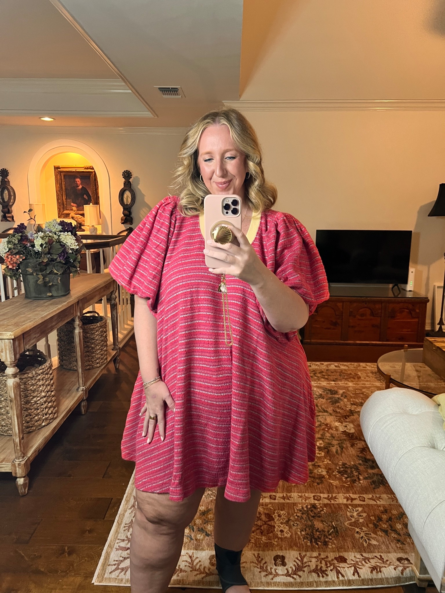 This dress that is on sale for under $75 - I’m in the XL

#LTKSaleAlert