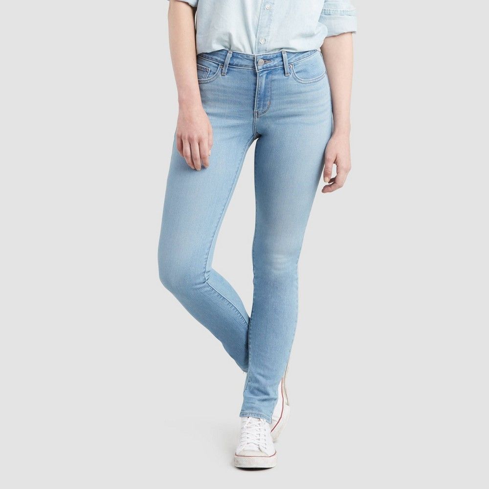 Levi's Women's 711 Mid-Rise Skinny Jeans - Sidetracked 28x32 | Target