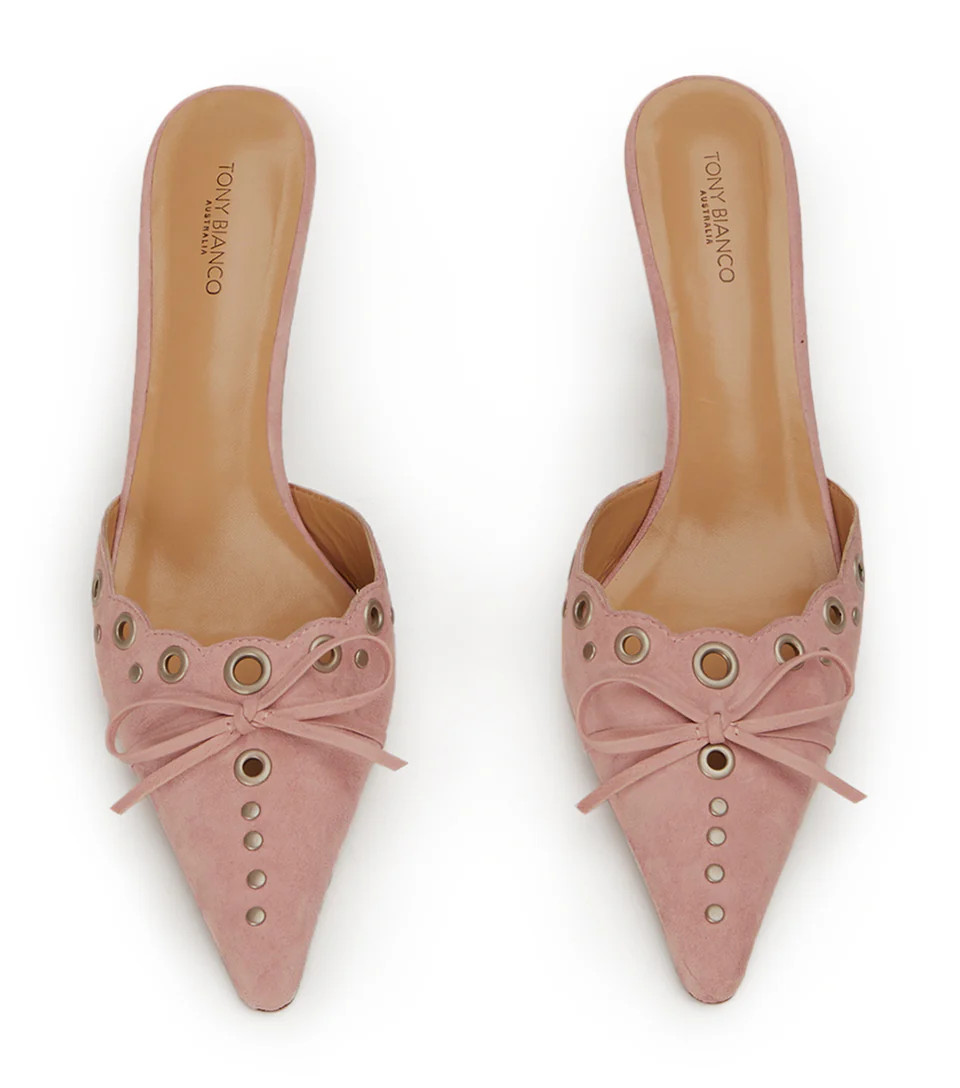 Shae Blossom Suede Heels | Heels | Tony Bianco USA | Tony Bianco US