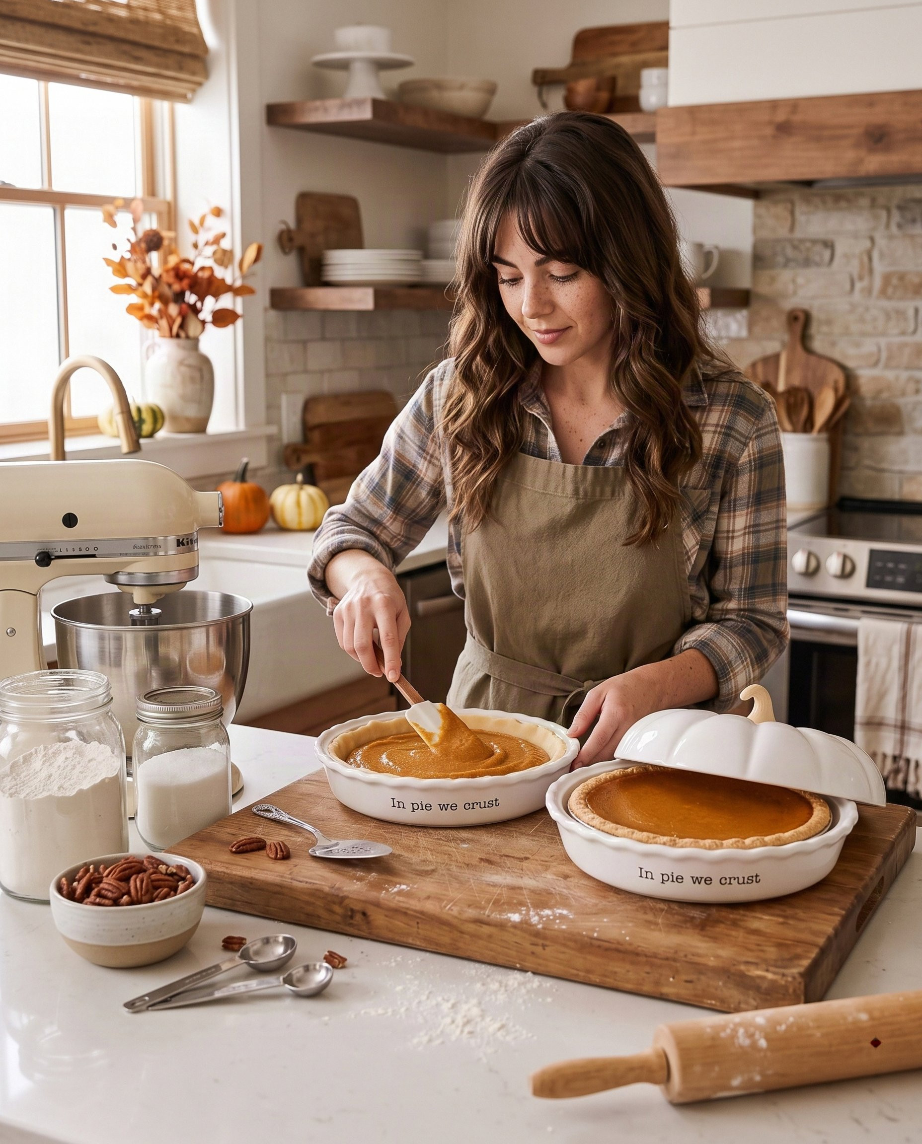 
BACK IN STOCK - Pumpkin Pie Dish with Lid BUY HERE: https://amzn.to/4igwOmD 

#pumpkinpie #ThanksgivingRecipes #thanksgivingdesserts #FallDesserts #piedish #BakingEssentials #BakingTips #CommissionsEarned 

 #LTKfoodie #LTKSeasonal #LTKHome