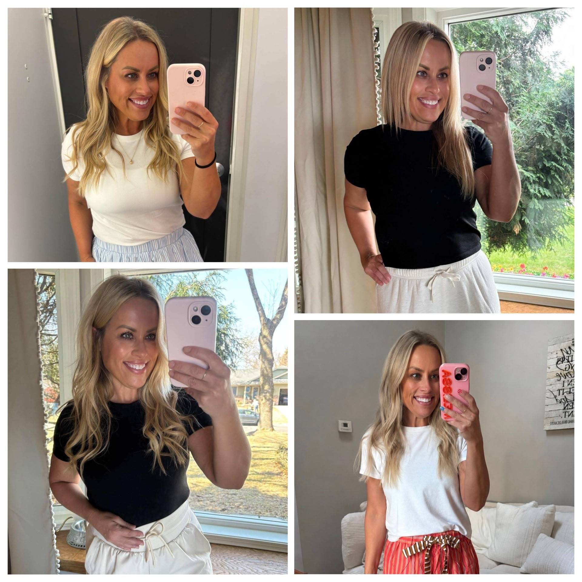 Ladies! It’s $8.49 on Hot Deal today! Easily my most-worn top and it’s 50% off today! Available in multiple colors - and I love the versatility. Has a little stretch to it (5% spandex) so it holds its shape and wears really well. I literally own this in every color and wear them allll the time. It also comes in lengths if you don’t like this shorter version. Form-fitting, I am wearing a Regular Small, versus the Petite because of this. #ad

#LTKOver40 #LTKPetite #LTKmomlife