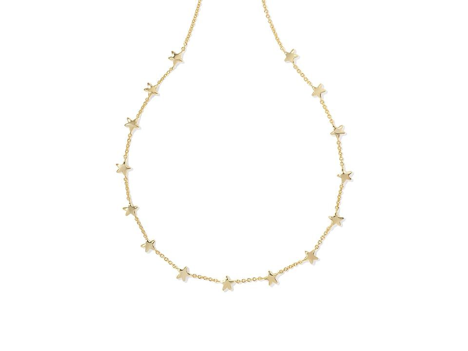 Kendra Scott Sierra Star Strand Necklace (Gold) Necklace | Zappos