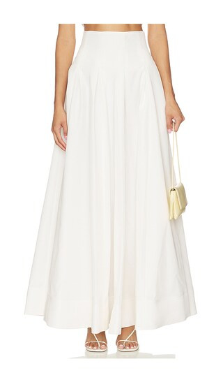 Kelletsin Skirt in Ivory | Revolve Clothing (Global)