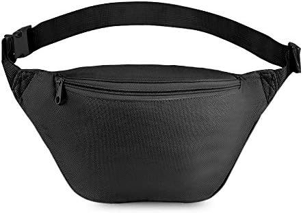 Zip Running Fanny Pack for Women and Men,Canvas Waist Bag with Adjustable Strap for Outdoors Work... | Amazon (US)