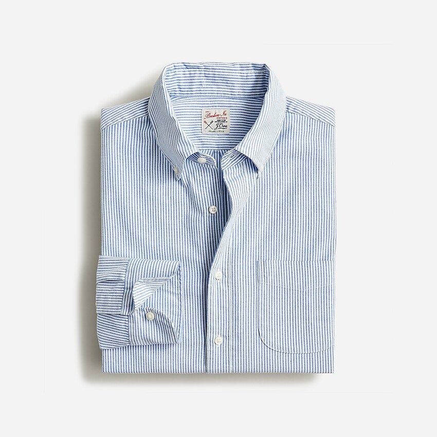 Broken-in organic cotton oxford shirt | J.Crew US