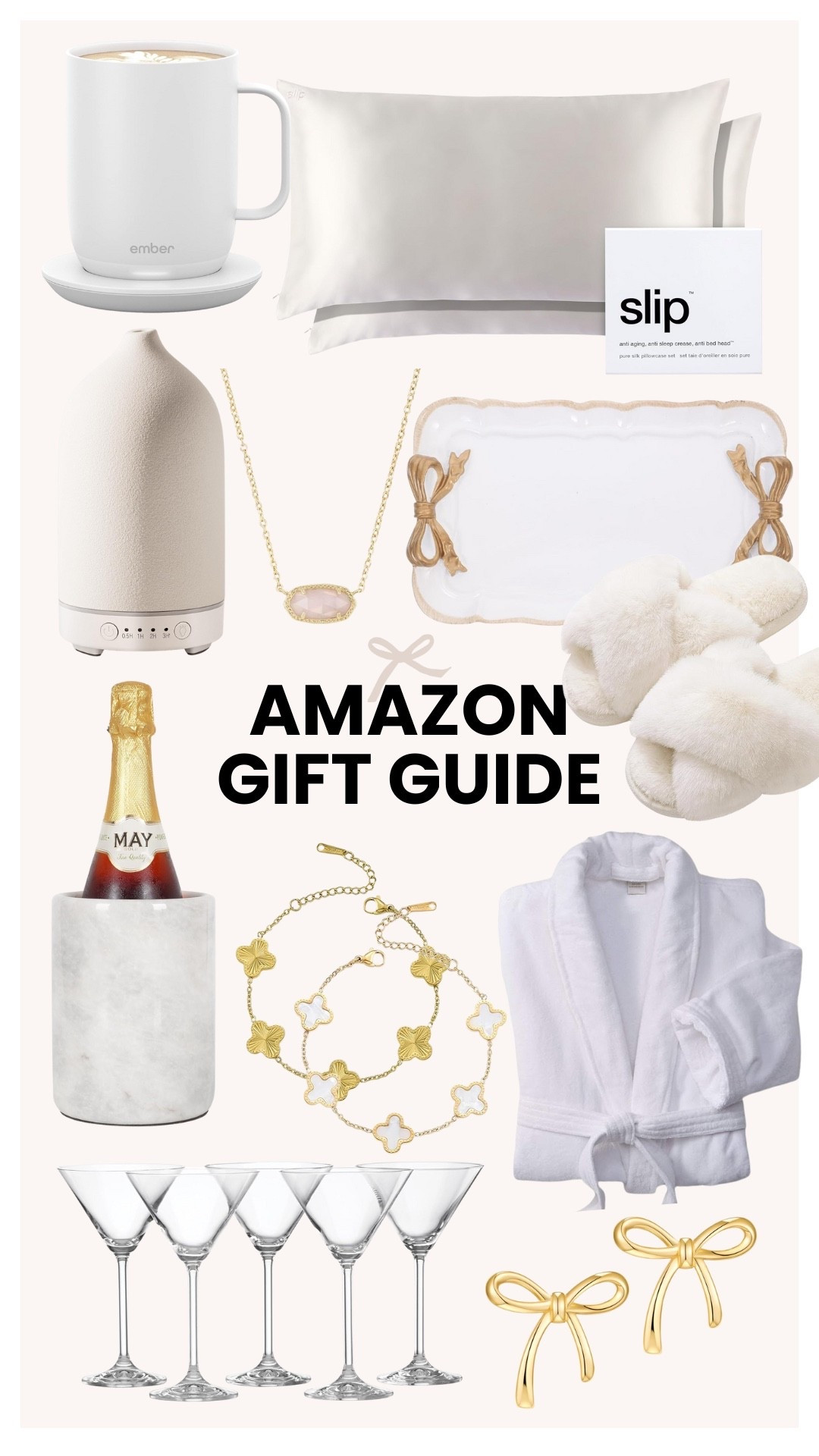 A little luxury goes a long way. This gift guide is full of chic picks for the women in your life who appreciate the finer things. The glass martini glasses feel so classy, the essential oil diffuser is a true must-have, and the Kendra Scott necklace that any woman would love to have! The best part is the majority of these items are under $100.

#LTKSeasonal #LTKGiftGuide #LTKHoliday