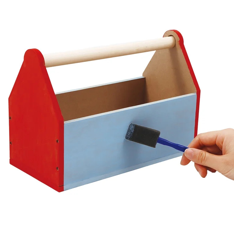 Build and Paint Toolbox Arts and Crafts Kit, 32 Pieces, Father's Day by Way To Celebrate | Walmart (US)