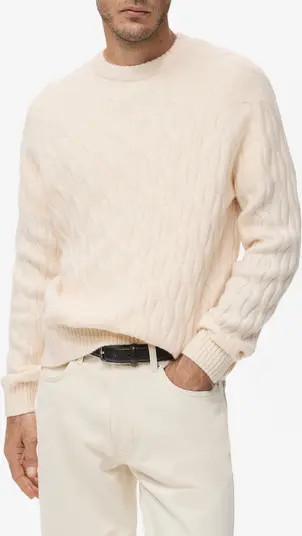 Cable Crewneck Sweater | Nordstrom