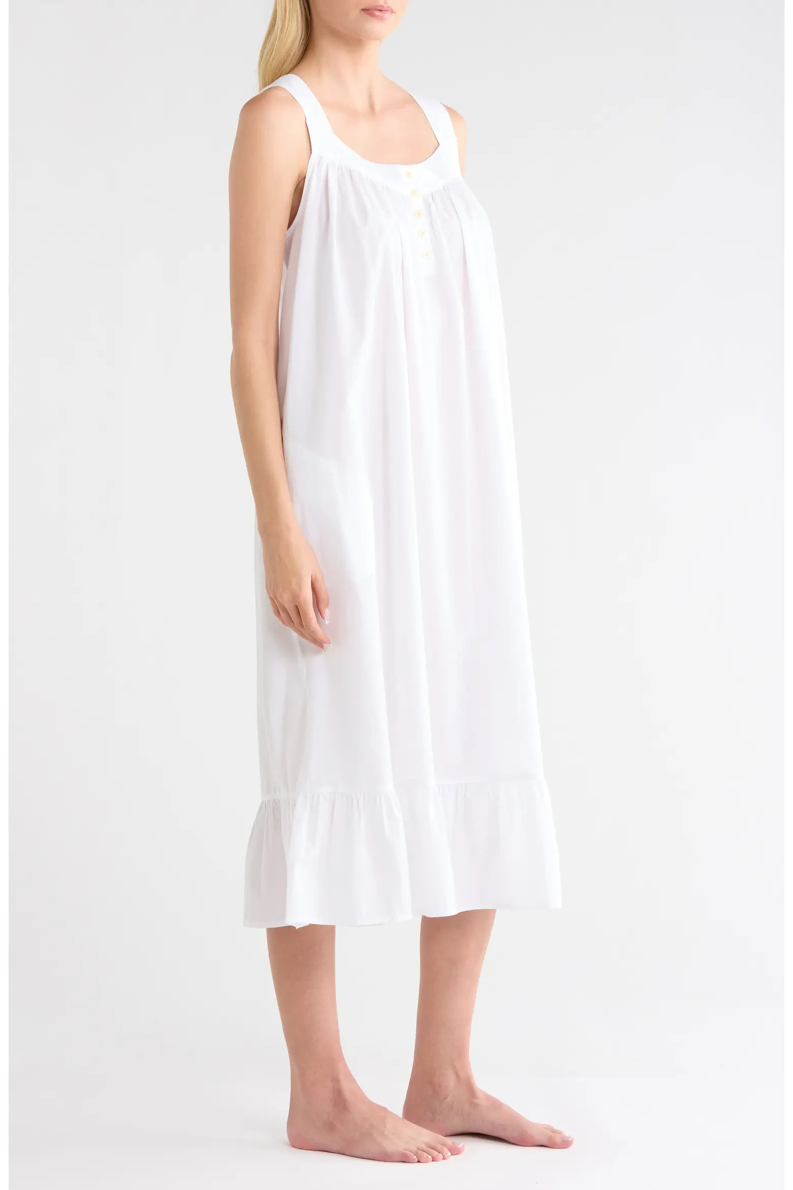 Cotton Shirting Nightgown (Women) | Nordstrom | Nordstrom