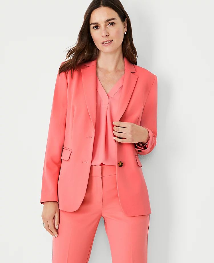 The Notched Two Button Blazer | Ann Taylor (US)