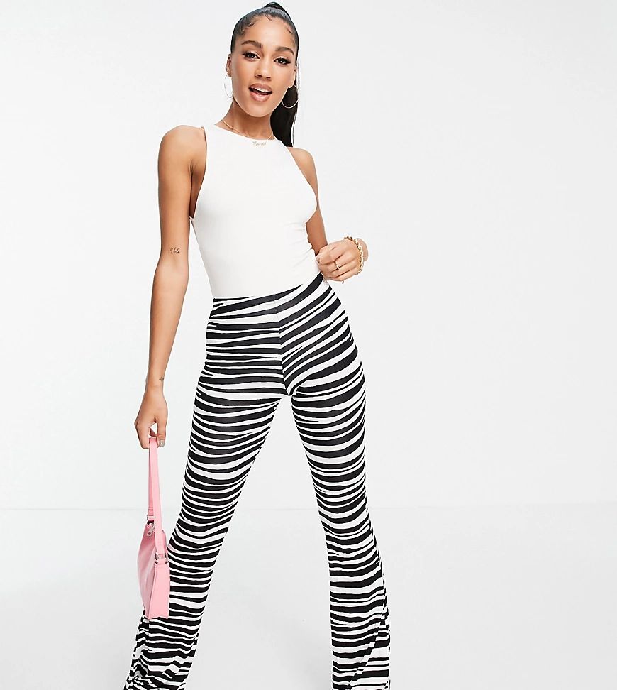 Missguided seamless bodysuit with racer neck in white | ASOS (Global)