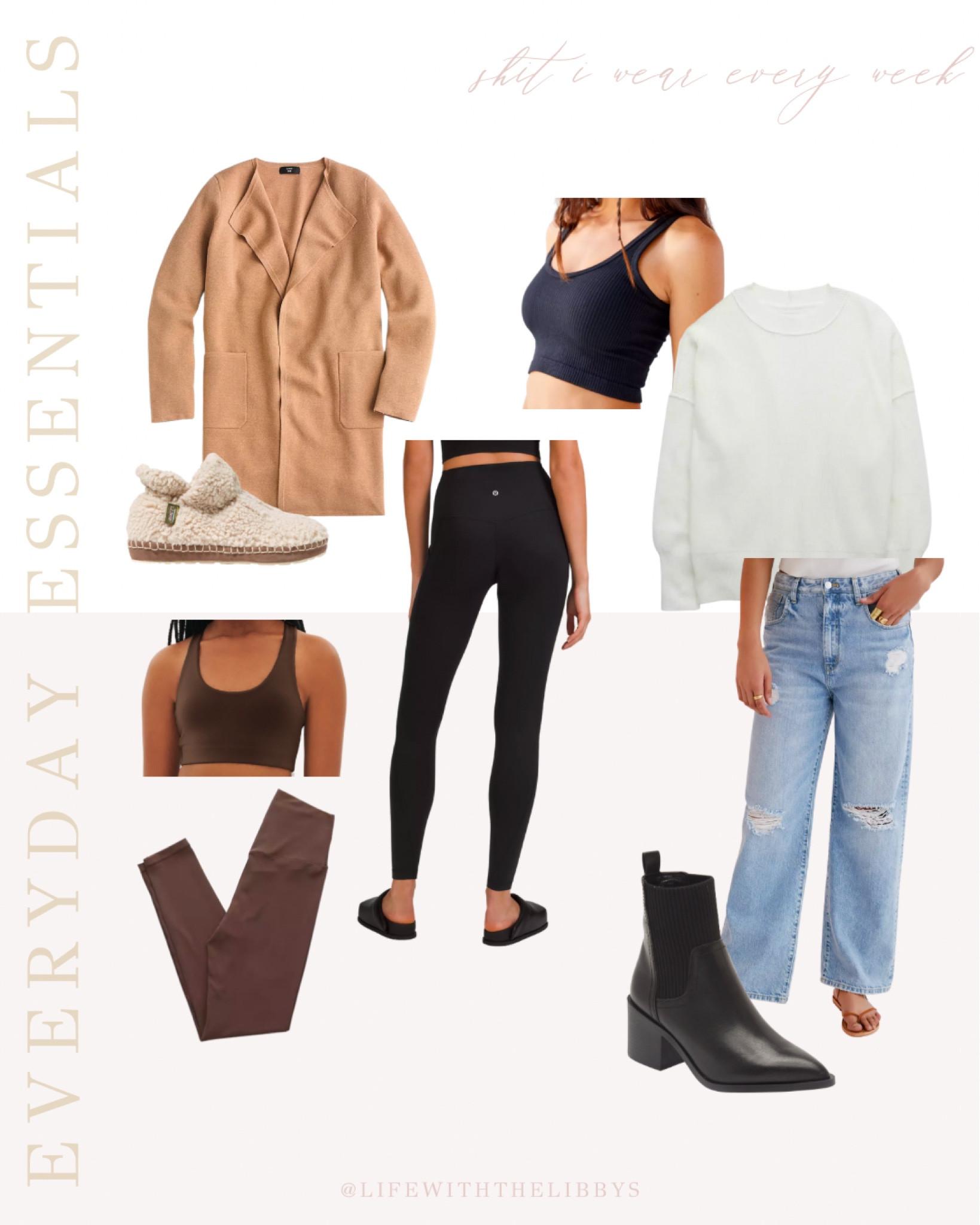 Every day essentials for comfort & style.

#LTKstyletip #LTKshoecrush #LTKfit