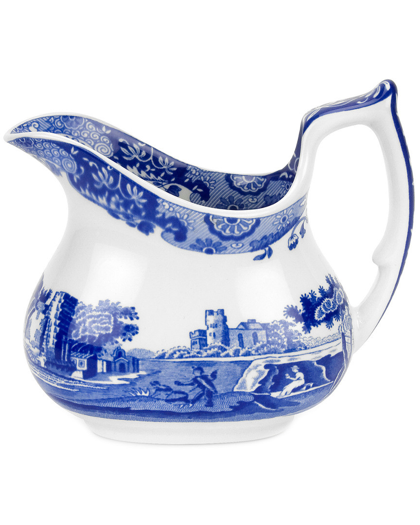 Spode Blue Italian Creamer | Gilt