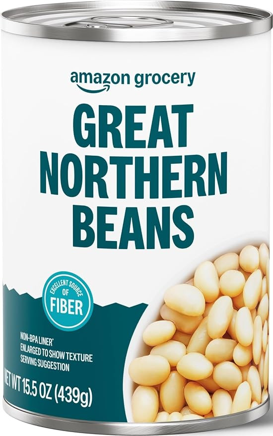 Amazon Grocery, Canned Great Northern Beans, 15.5 Oz | Amazon (US)
