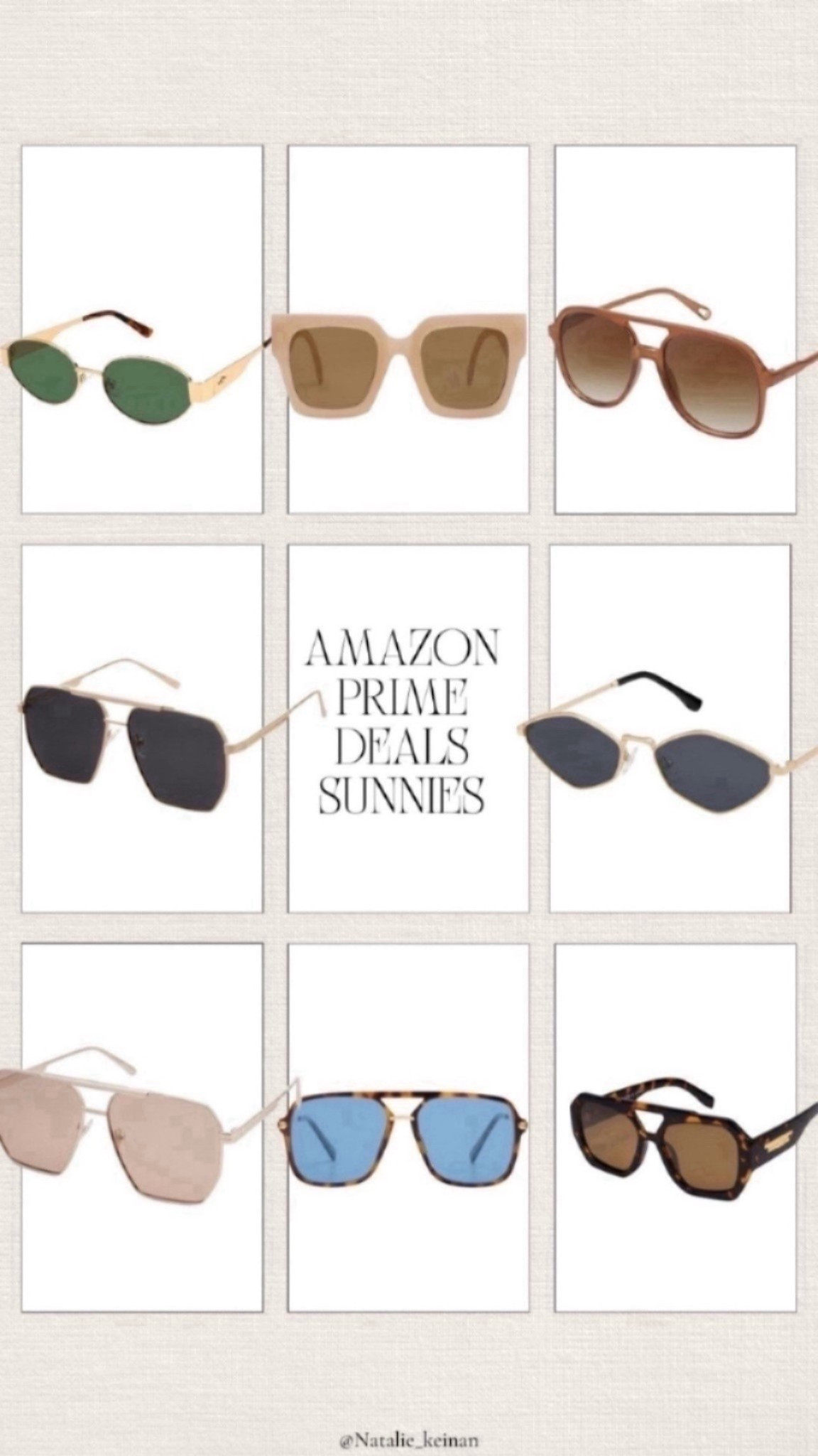 Amazon prime sunnies!



#LTKFindsUnder100 #LTKSaleAlert #LTKFindsUnder50