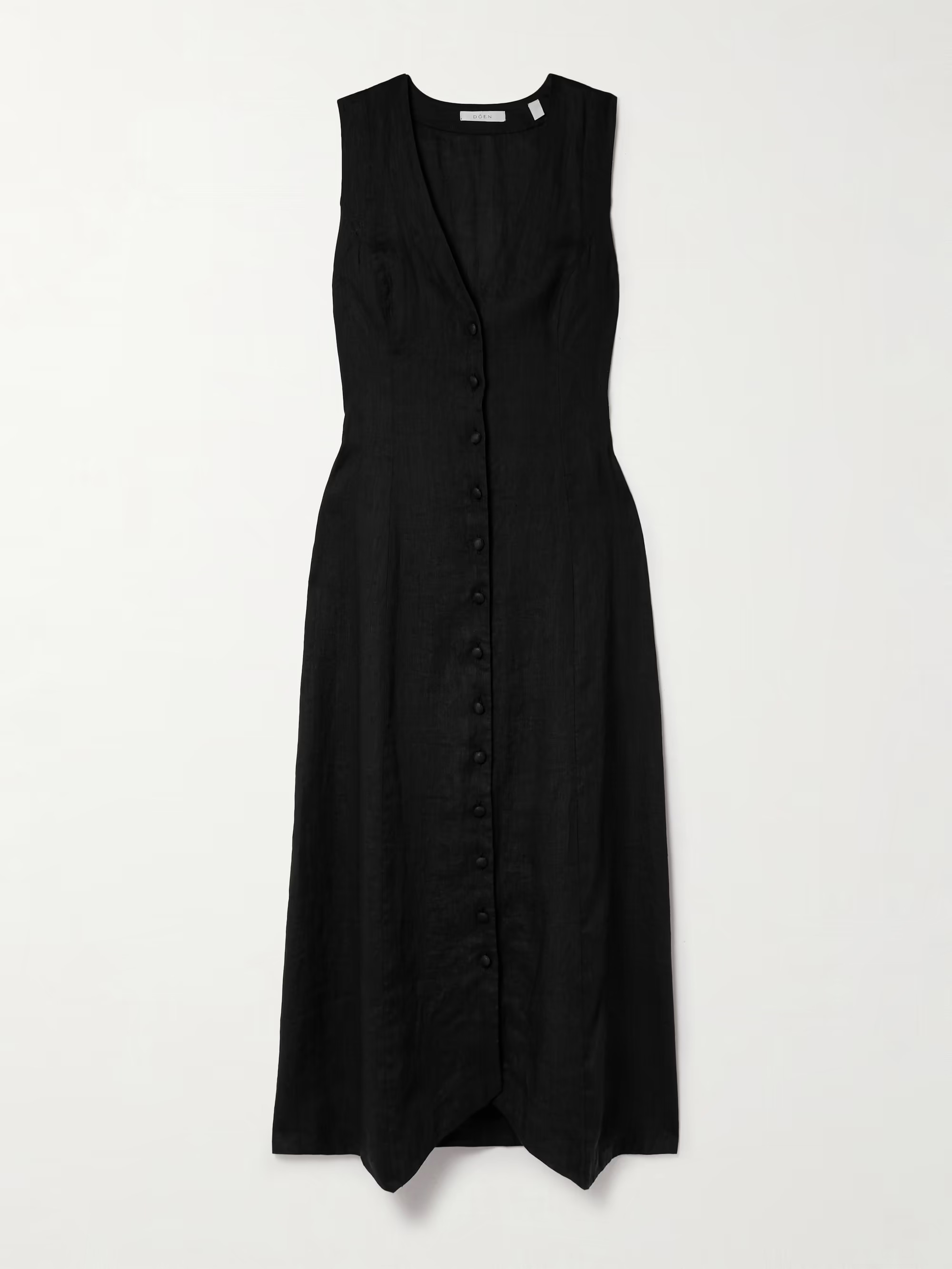 Allene linen midi dress | NET-A-PORTER (US)
