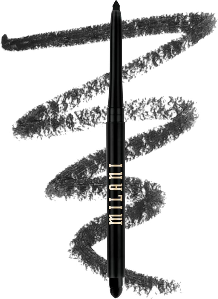 Milani Stay Put Eyeliner - After Dark (0.01 Ounce) Cruelty-Free Self-Sharpening Eye Pencil with B... | Amazon (US)