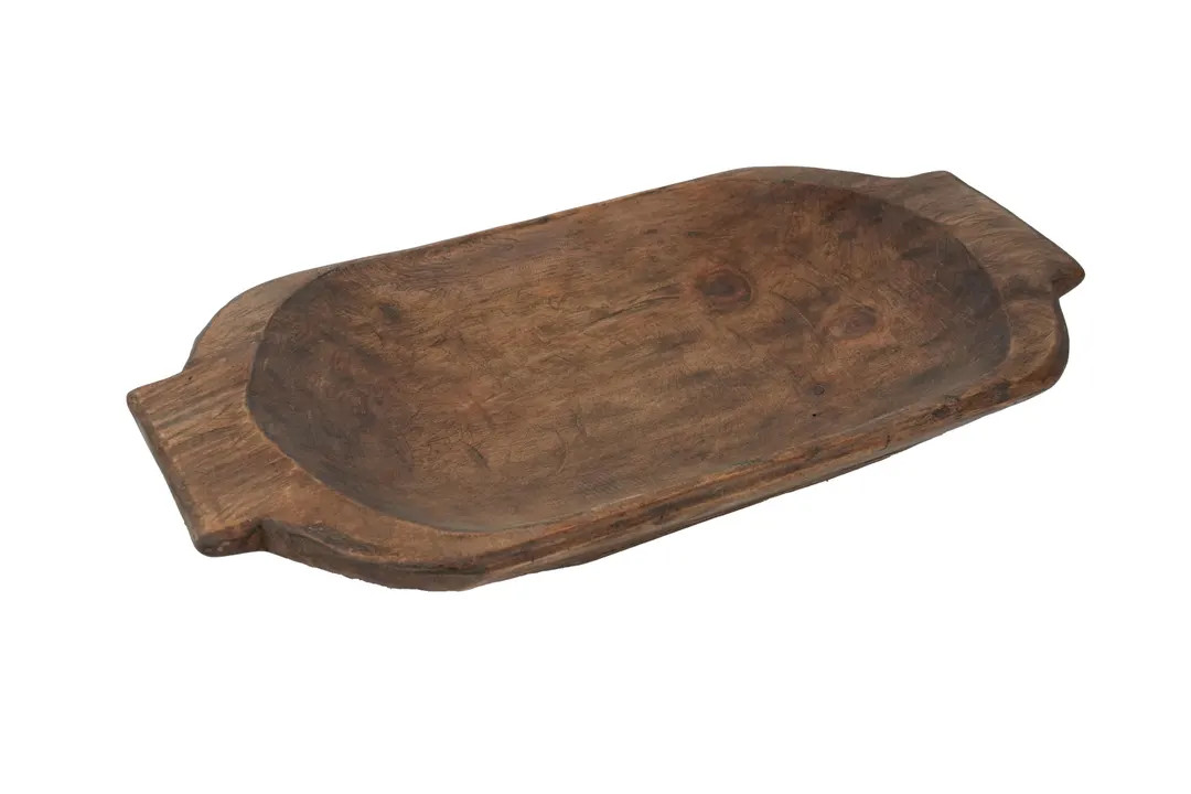 Heartland Dough Bowl W/ Handles-batea-primitive-trencher-doughboard--9-10wx19-20lx3d Inches-deep-... | Etsy (US)