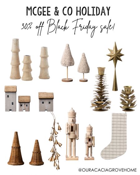 Mcgee and Co is still doing 30% off for their Black Friday sale! These items are still in stock from the holiday shop!

#LTKSeasonal #LTKHoliday #LTKhome