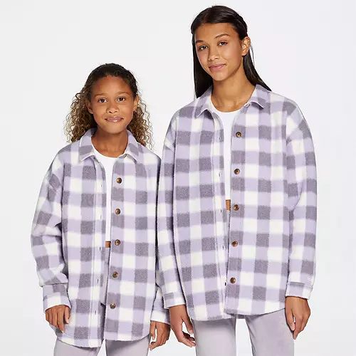 DSG Girls' Plaid Shacket | Dick's Sporting Goods