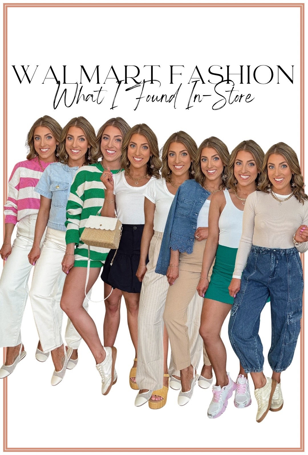 Walmart run = SUCCESS 🛒💙 and I’m not kidding when I say this might be one of my favorite in-store hauls yet!!

I found SO many cute new Walmart fashion finds for spring — think easy everyday outfits, fun pops of color, elevated basics, comfy denim, matching sets, and the sweetest accessories that look way more expensive than they are 🙌🏼 Everything is affordable and perfect for busy mom life, school drop-off, errands, travel days, and all the spring things.

I also grabbed the most adorable Walmart fashion for my daughter 💗

Everything is linked in my LTK so you can shop it all easily 🤍 Run, don’t walk — the good sizes always go fast!

#WalmartFashion #WalmartFinds #WalmartHaul #SpringFashion #AffordableStyle #MomStyle #WomensFashion #GirlsFashion #LTKStyle #BudgetFriendlyFashion

#LTKmomlife #LTKSeasonal #LTKPetite