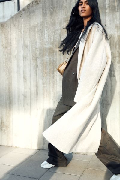 Oversized Twill Coat | H&M (US + CA)