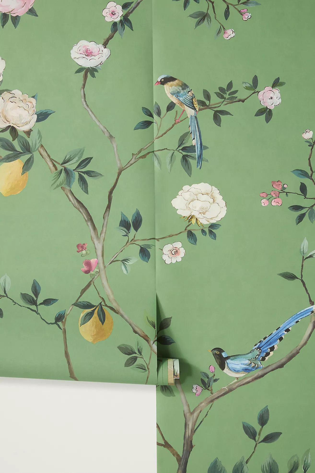 Blossom Chinoiserie Wall Mural | Anthropologie (US)