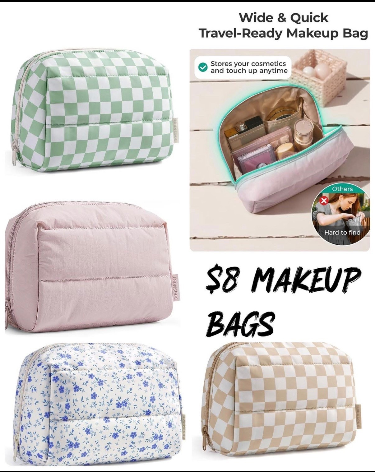 Adorable makeup bags make the best teen Easter gifts! 

#LTKselfcare #LTKBeauty #LTKSaleAlert