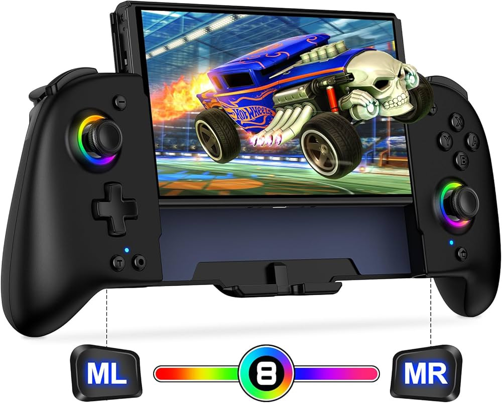 Gammeefy Switch Controllers, Wireless Switch Controller for Nintendo Switch/OLED Controller, Ergo... | Amazon (US)