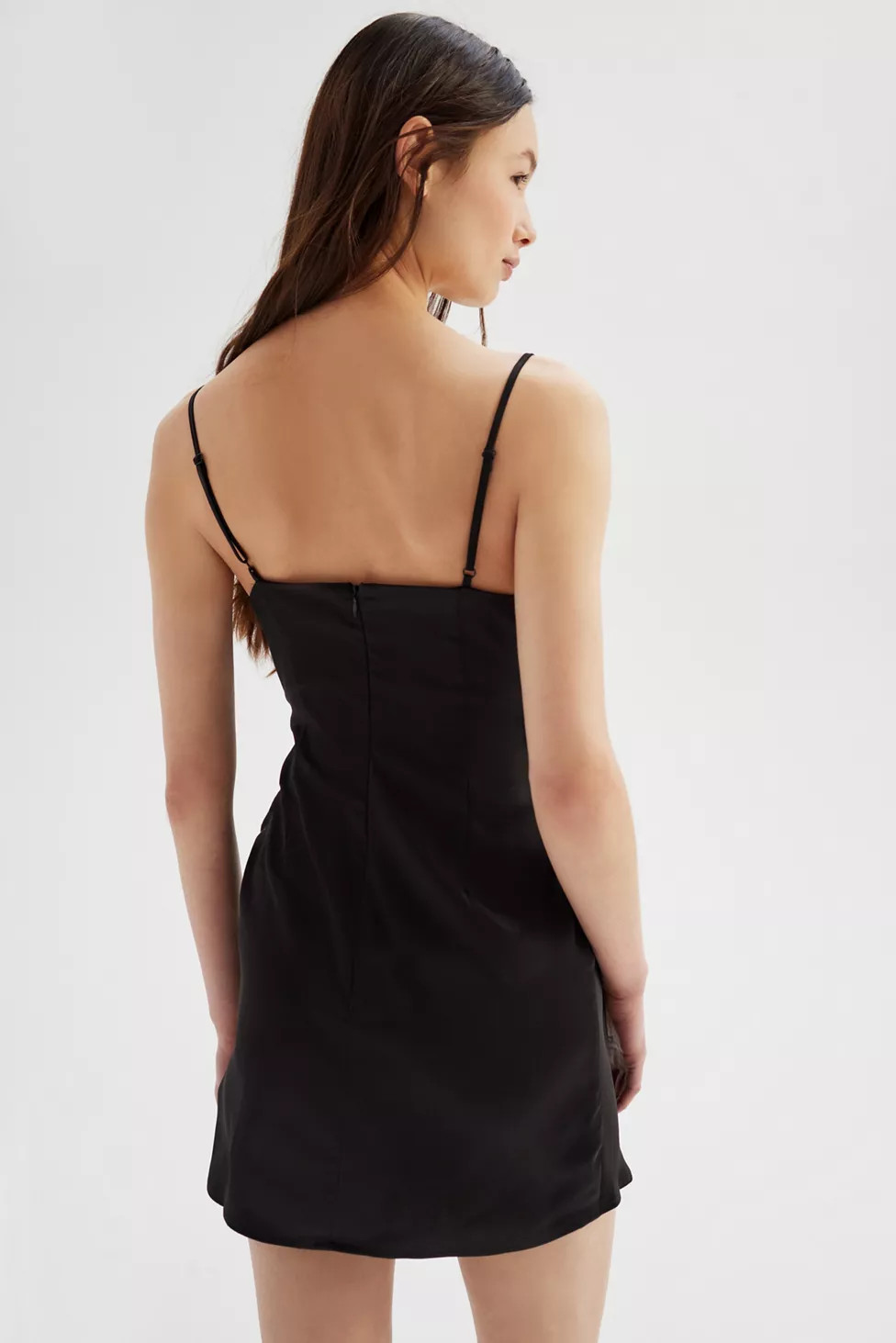 UO Mallory Cowl Neck Slip Dress | Urban Outfitters (US and RoW)