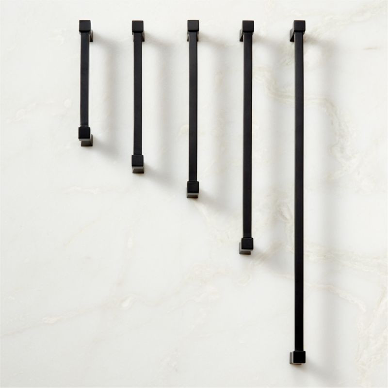 Mansion Black Handles | CB2 | CB2