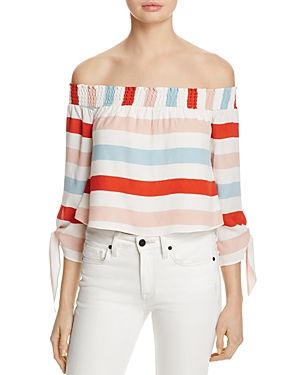 Lovers and Friends Dream Lover Off-the-Shoulder Stripe Top | Bloomingdale's (US)