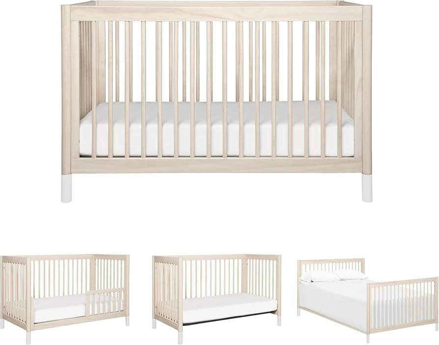 Babyletto Gelato 4-in-1 Convertible Baby Crib with Wooden Toddler Bed, Daybed & Full-Size Bed Con... | Amazon (US)