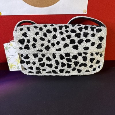 Women\u2019s Handbag America & Beyond Beaded Purse Small Dalmatian Print TikTok NWT | eBay | eBay US