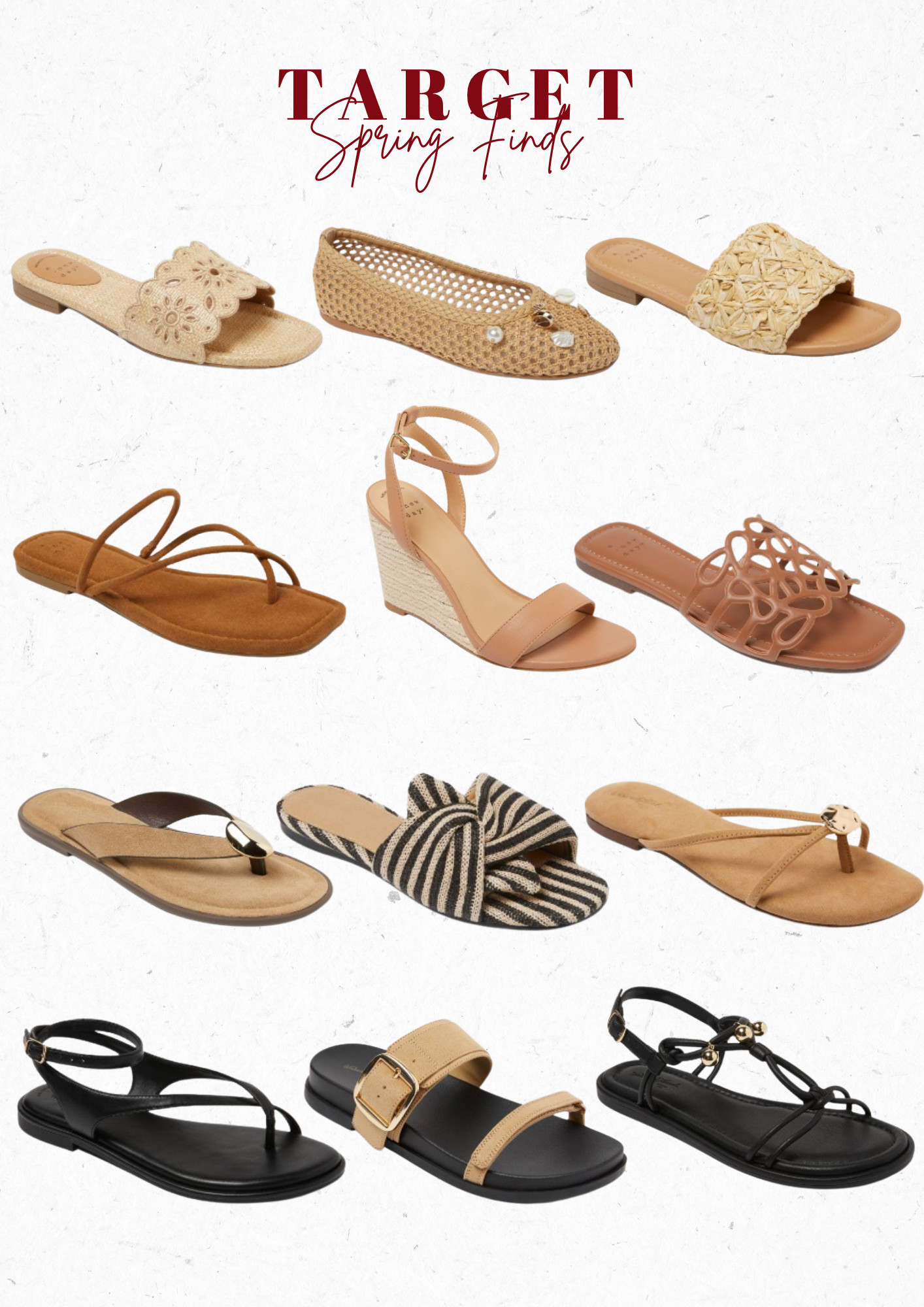 Check out these cute sandals from Target! 

 