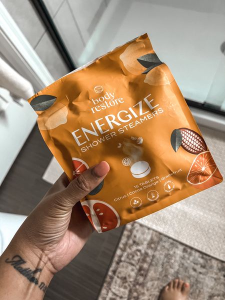 My favorite shower steamers are back in stock!✨The Energize ones smell sooo good & fresh, they wake me all the way up in the mornings!

Amazon Find | Bath Essentials